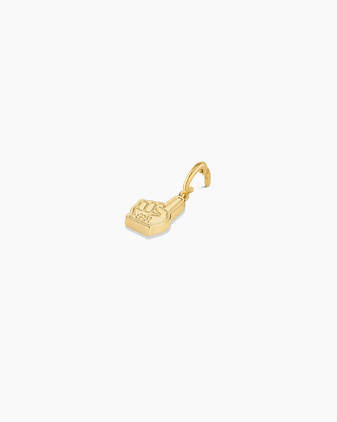 Scout Charm - #1 Fan || option::18K Gold Plated
