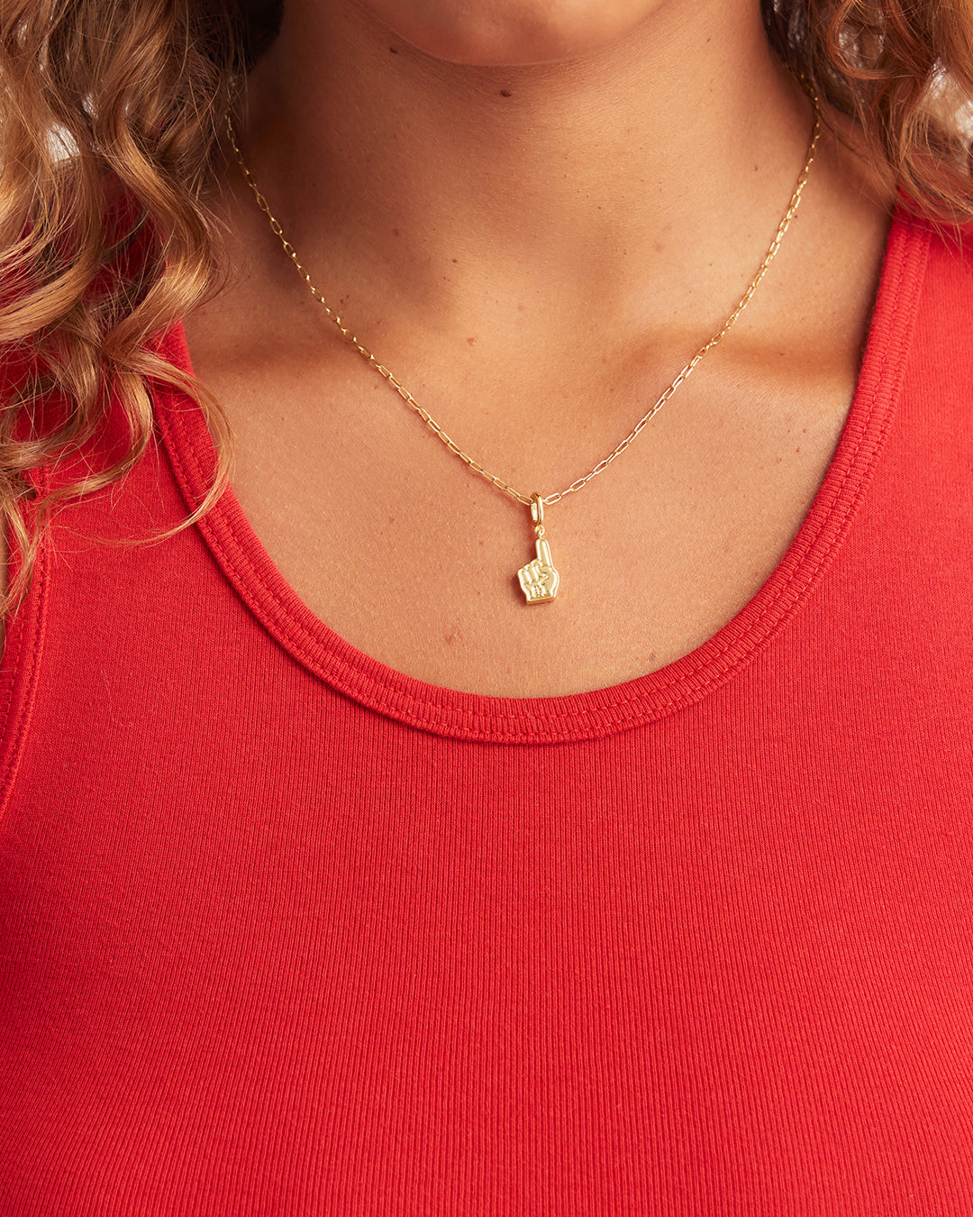 Scout Charm - #1 Fan || option::18K Gold Plated