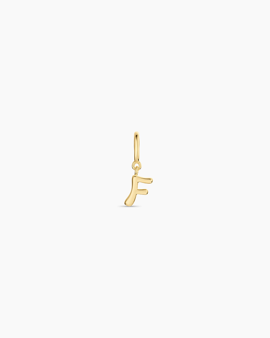 Ryder Alphabet Charm || option::18K Gold Plated, F