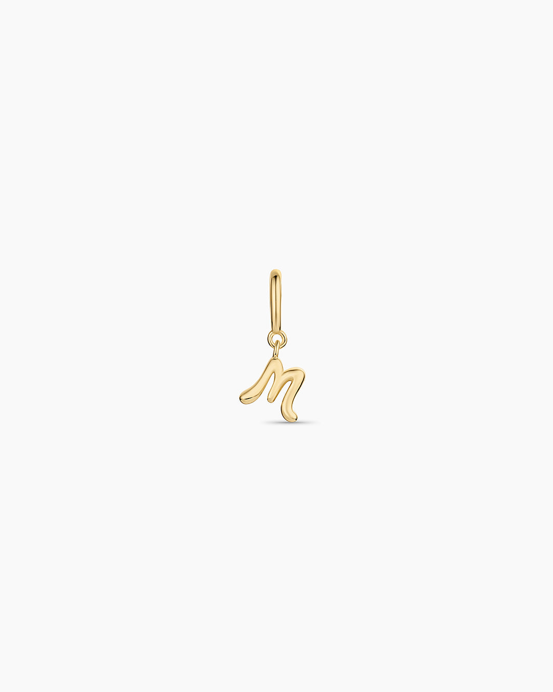 Ryder Alphabet Charm || option::18K Gold Plated, Mu