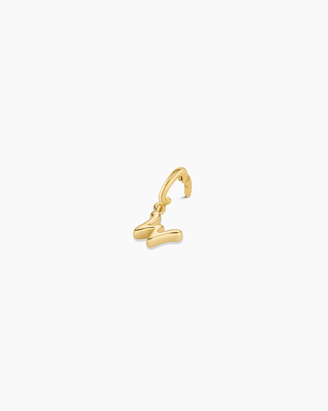 Ryder Alphabet Charm || option::18K Gold Plated, W