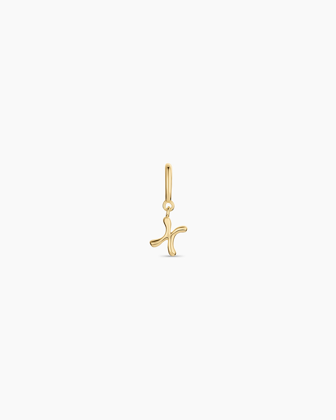 Ryder Alphabet Charm || option::18K Gold Plated, X
