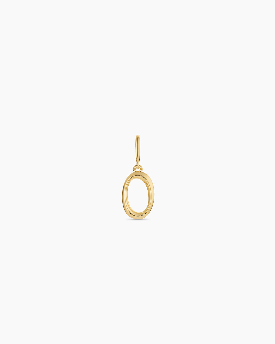 Scout Number Charm || option::18K Gold Plated, 0