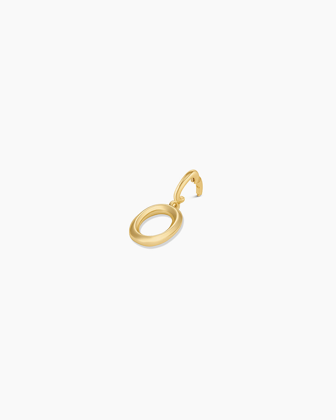 Scout Number Charm || option::18K Gold Plated, 0