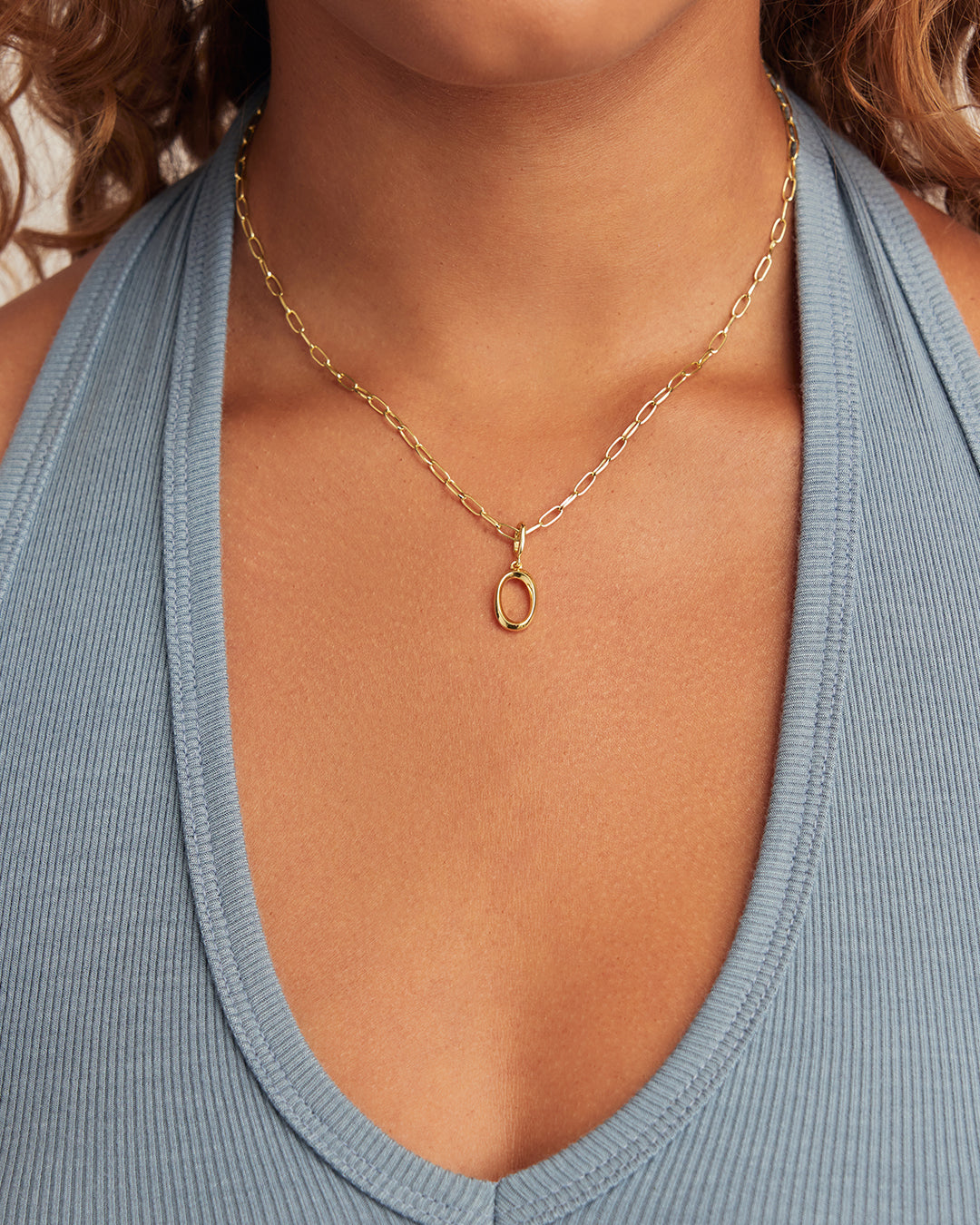 Scout Number Charm || option::18K Gold Plated, 0