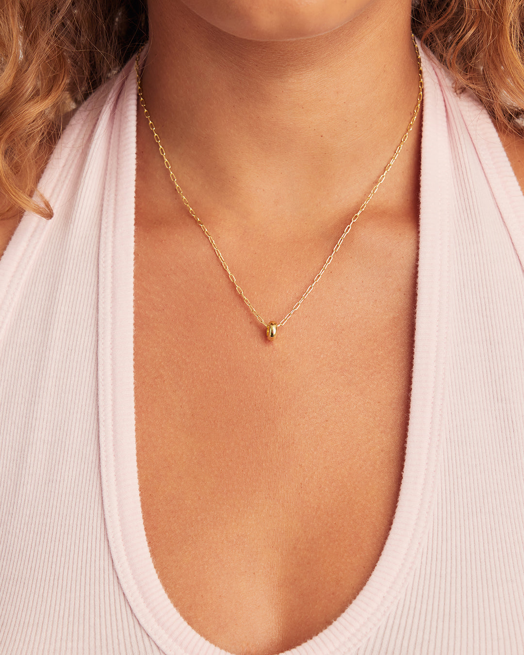 Lou Clip Charm || option::18K Gold Plated, 3.5mm