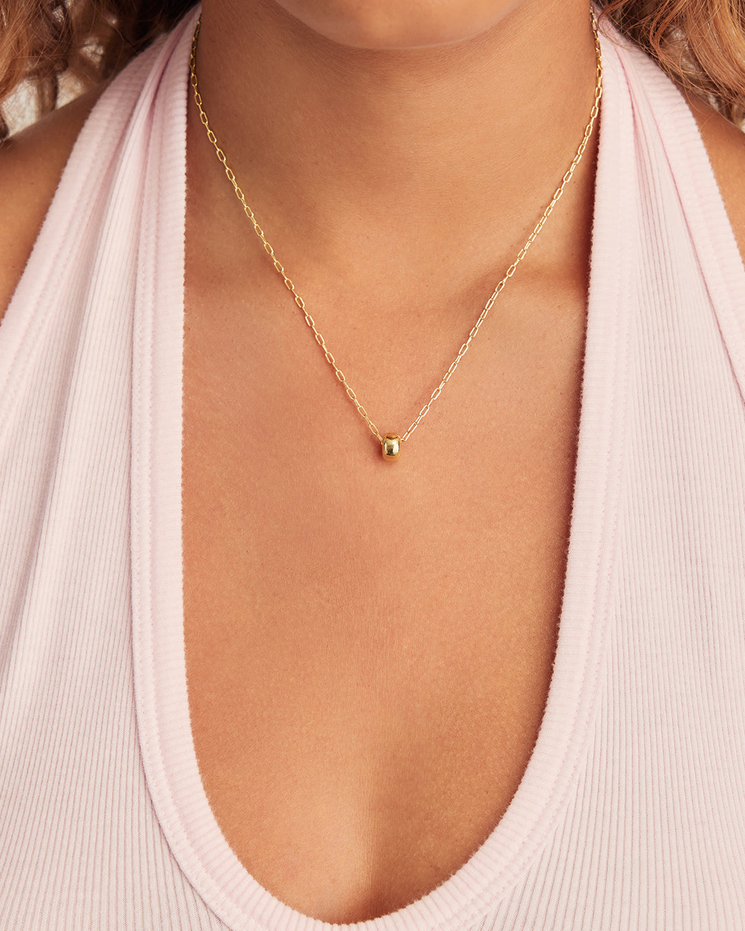 Lou Clip Charm || option::18K Gold Plated, 5mm