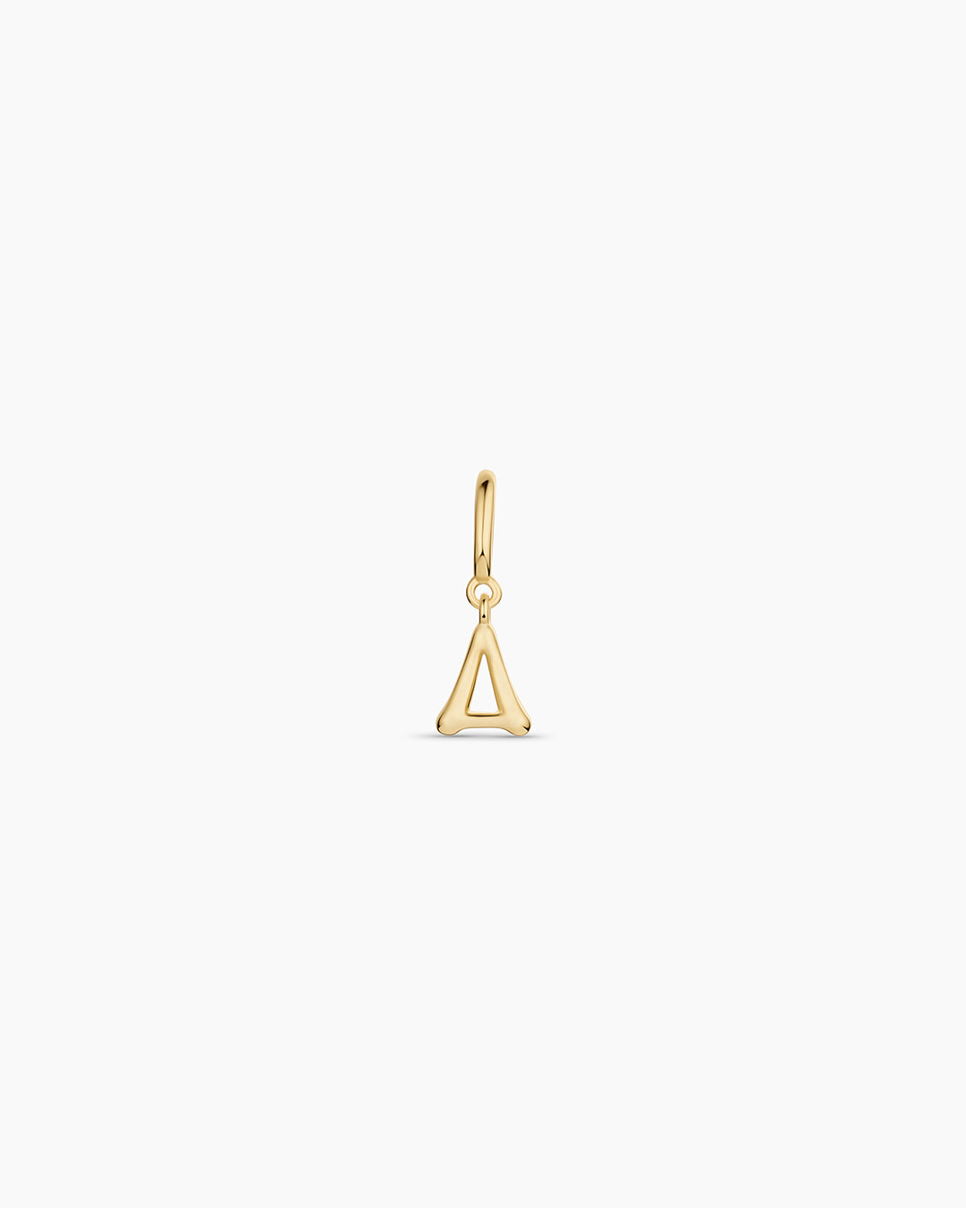 Ryder Greek Alphabet Charm || option::18K Gold Plated, Delta