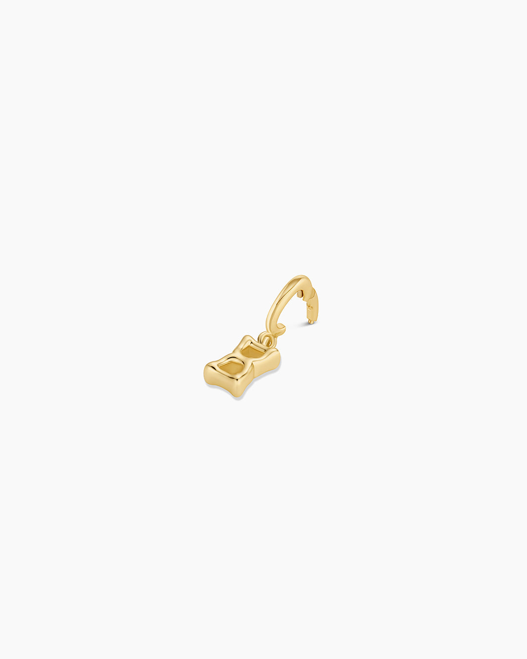 Ryder Greek Alphabet Charm || option::18K Gold Plated, Xi