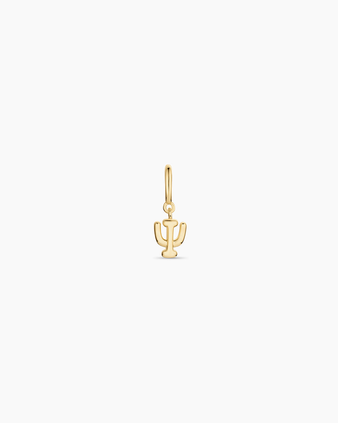 Ryder Greek Alphabet Charm || option::18K Gold Plated, Psi