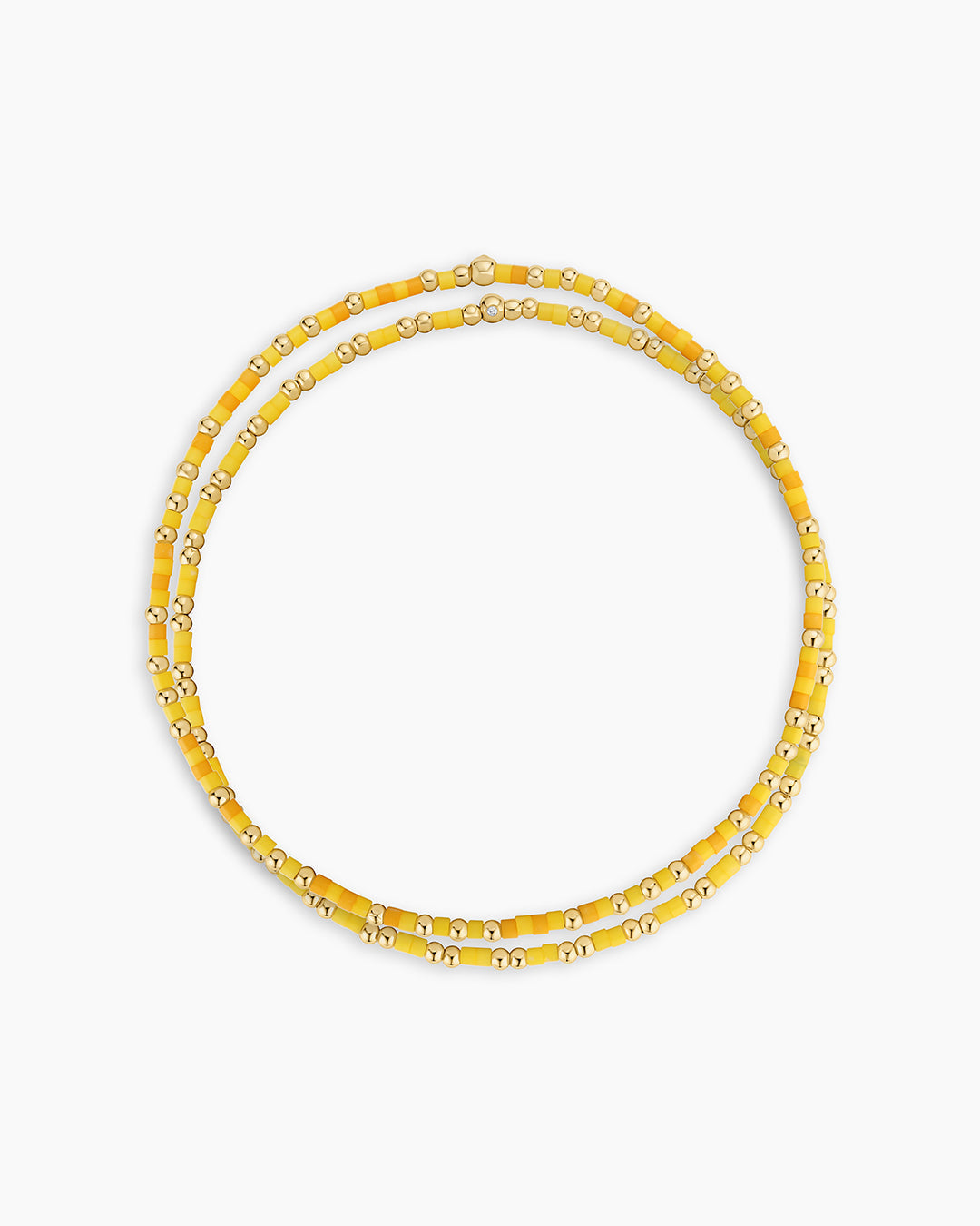 Scout Beaded Bracelet || option::18K Gold Plated, Yellow