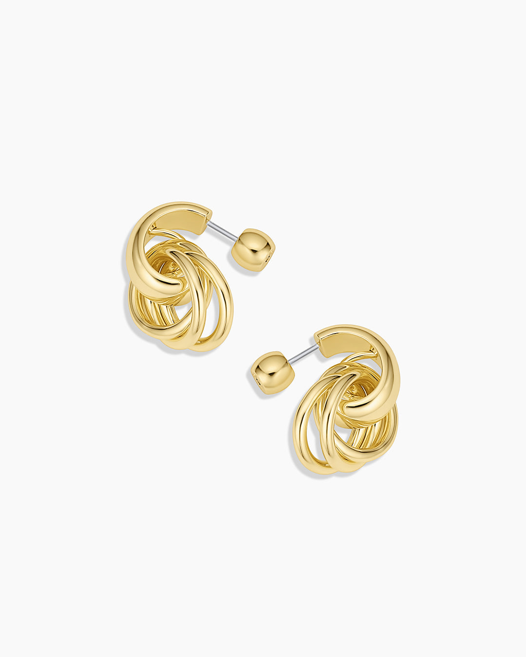 Lou Trio Earrings || option::18K Gold Plated