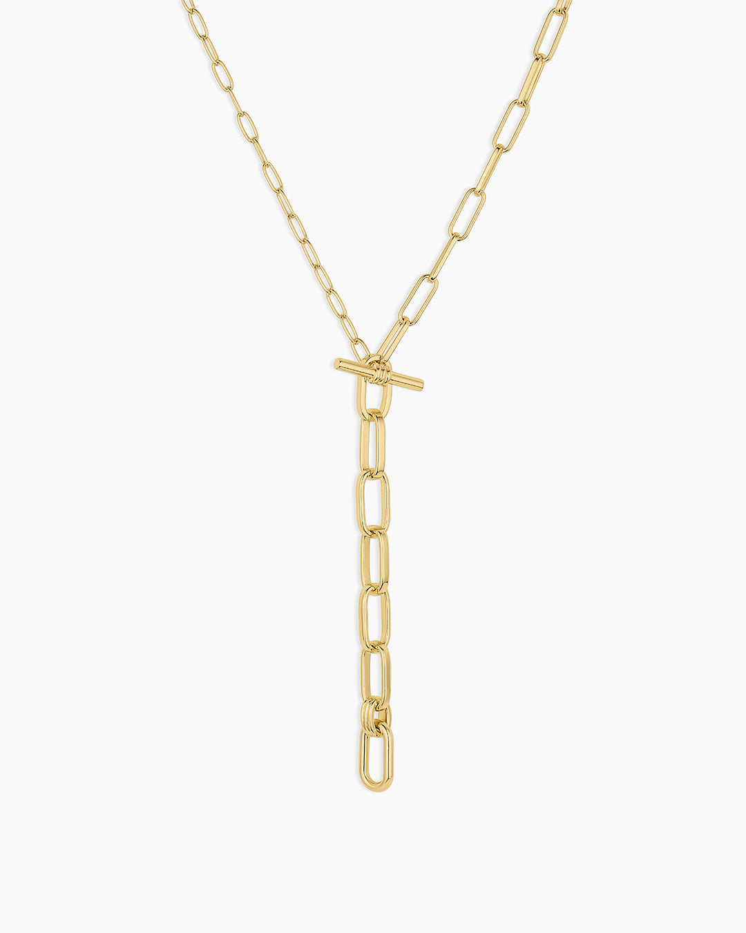 Melrose Toggle Lariat || option::18K Gold Plated