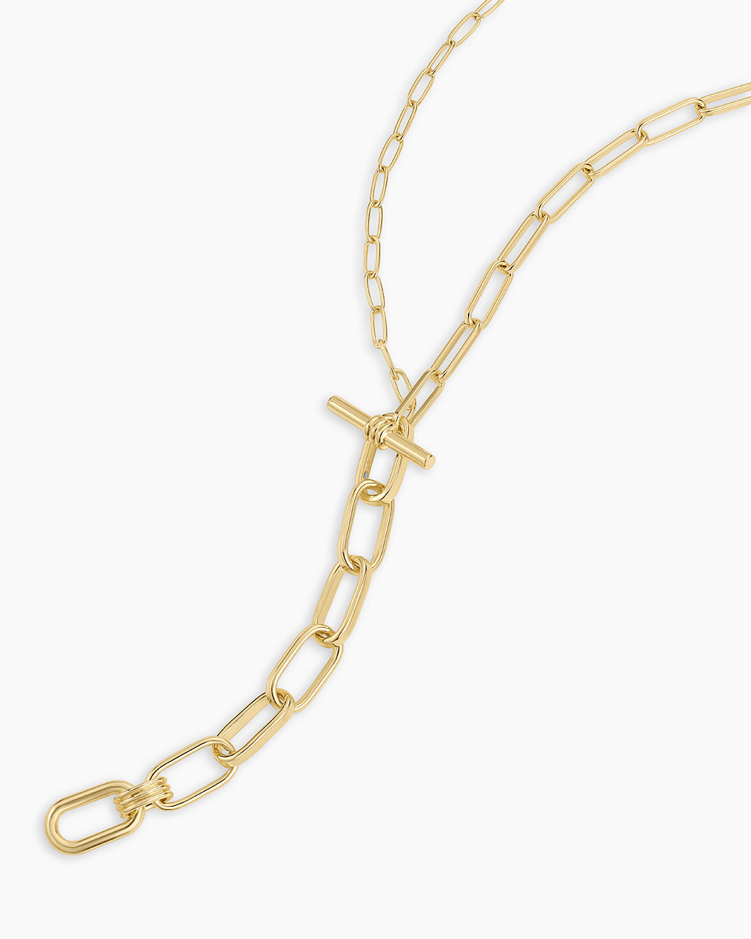 Melrose Toggle Lariat || option::18K Gold Plated