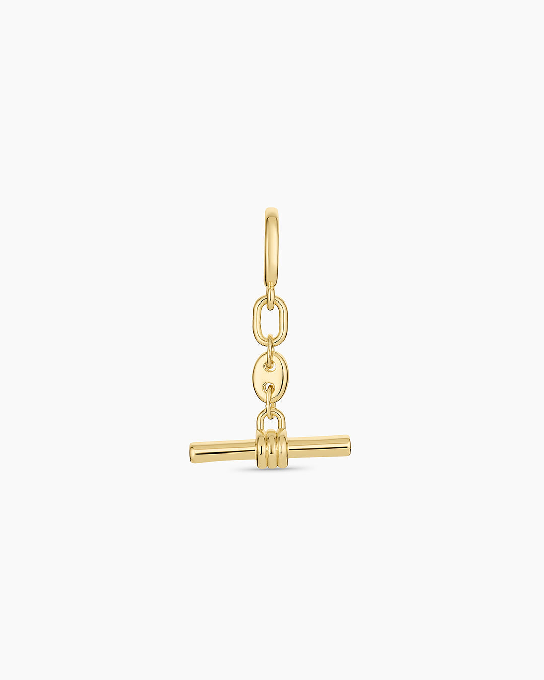 Toggle Charm || option::18K Gold Plated