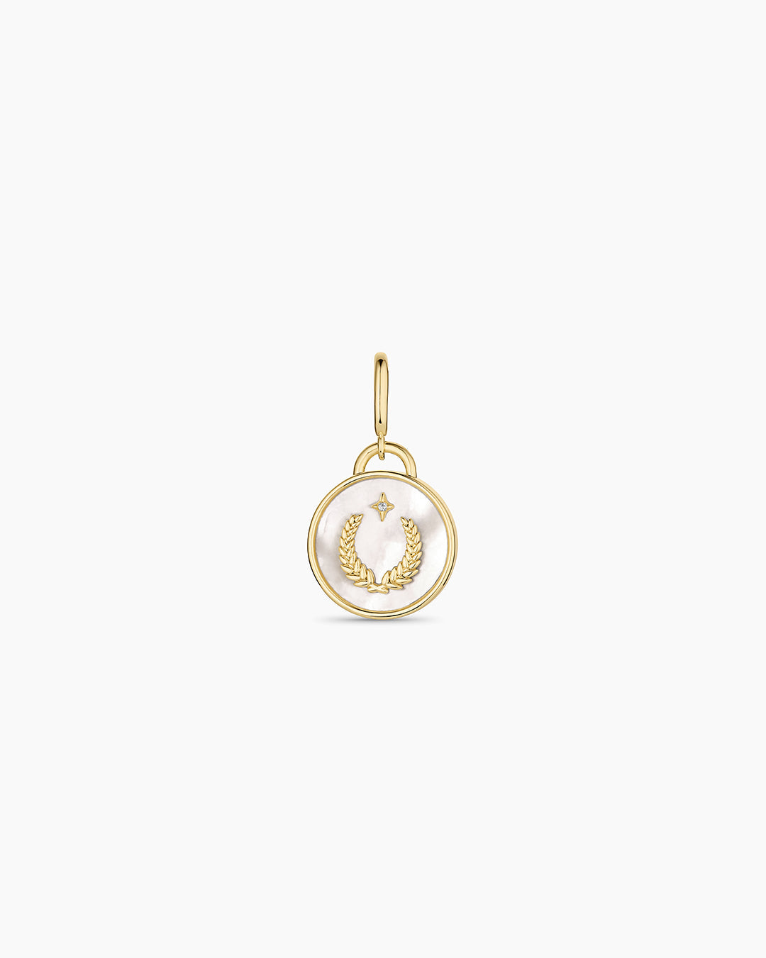  Vintage Zodiac Charm || option::18K Gold Plated, Virgo