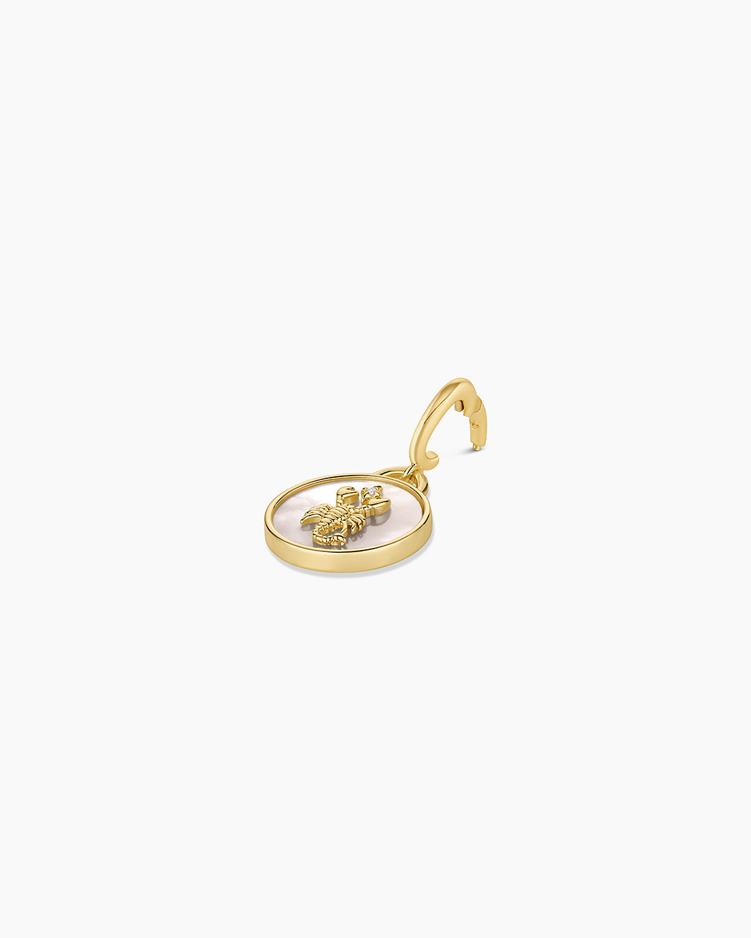  Vintage Zodiac Charm || option::18K Gold Plated, Scorpio