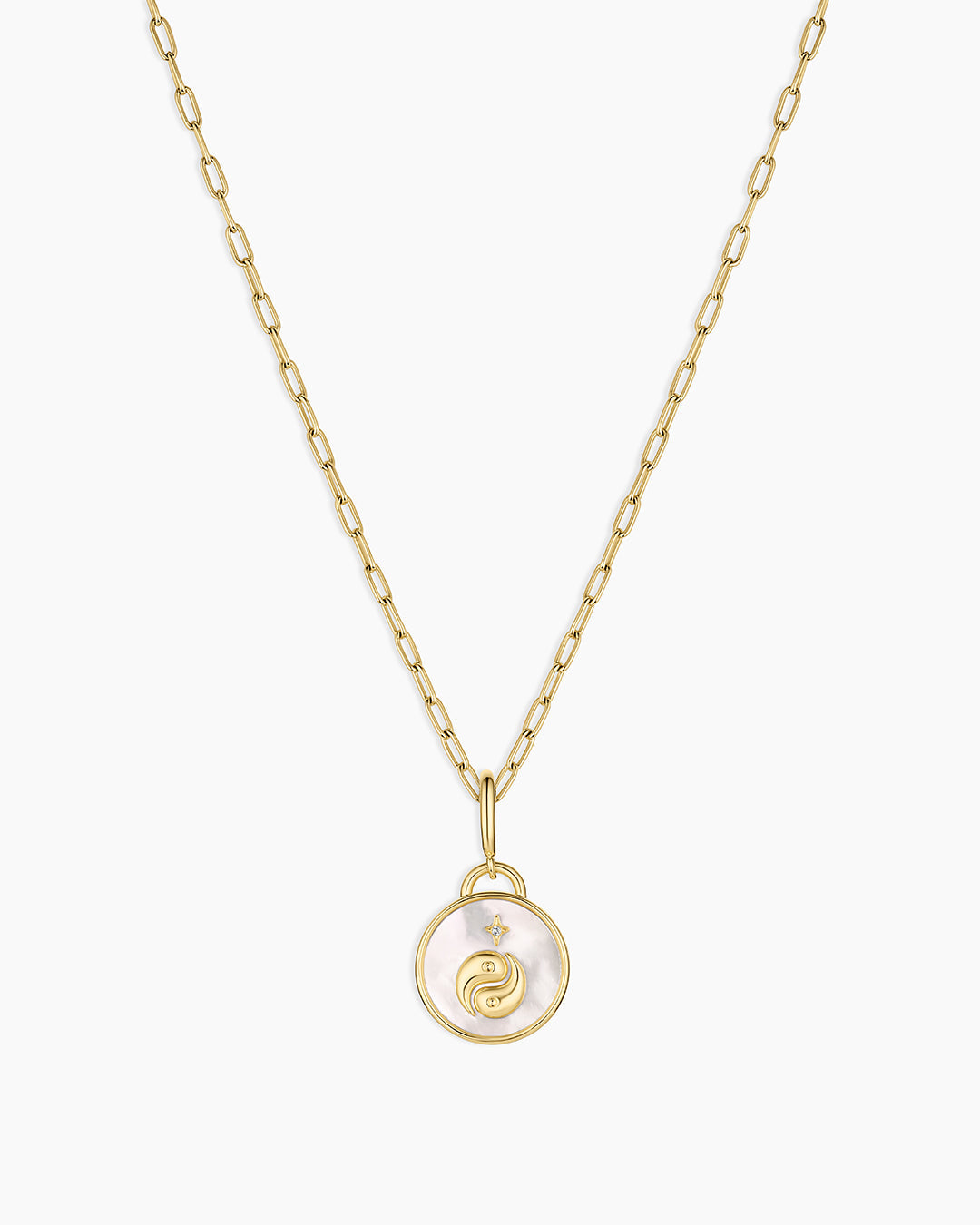 Vintage Zodiac Charm Necklace  || option::18K Gold Plated, Gemini