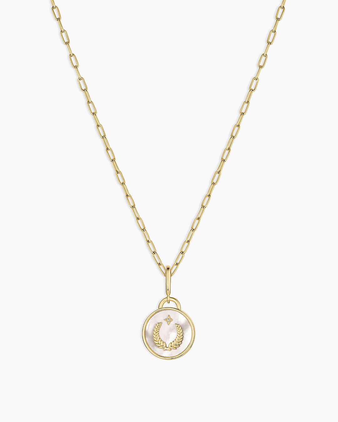 Vintage Zodiac Charm Necklace  || option::18K Gold Plated, Virgo