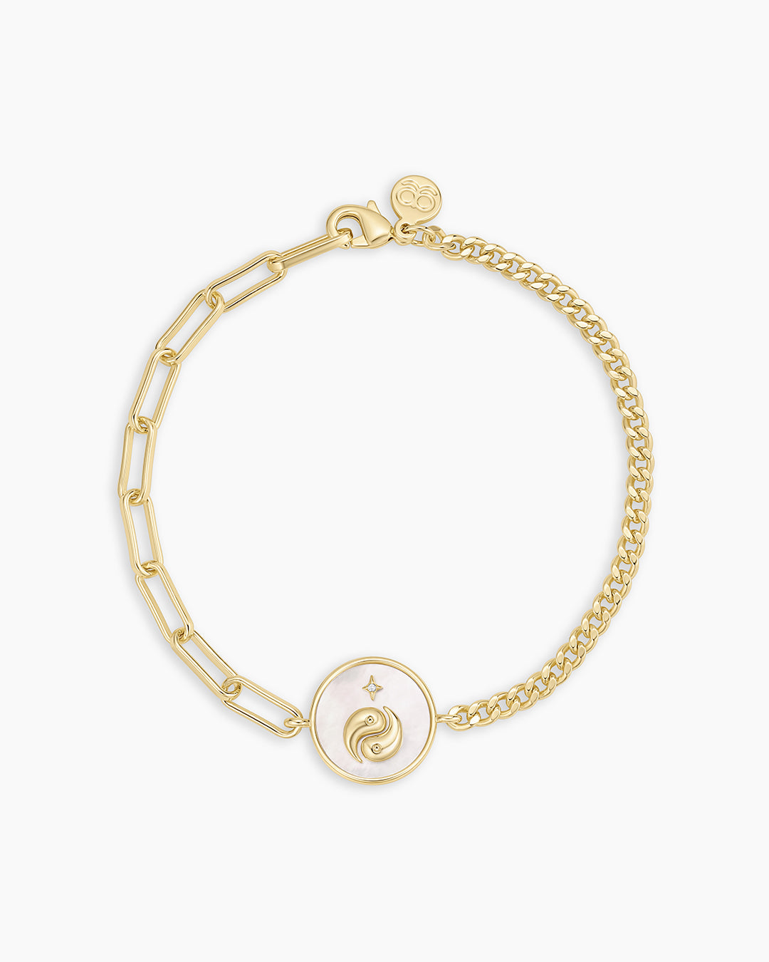 Vintage Zodiac Bracelet || option::18K Gold Plated, Gemini