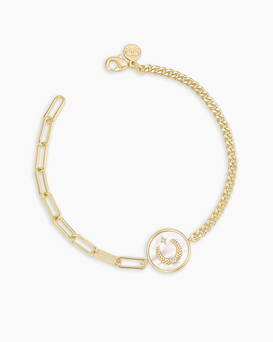 Vintage Zodiac Bracelet || option::18K Gold Plated, Virgo