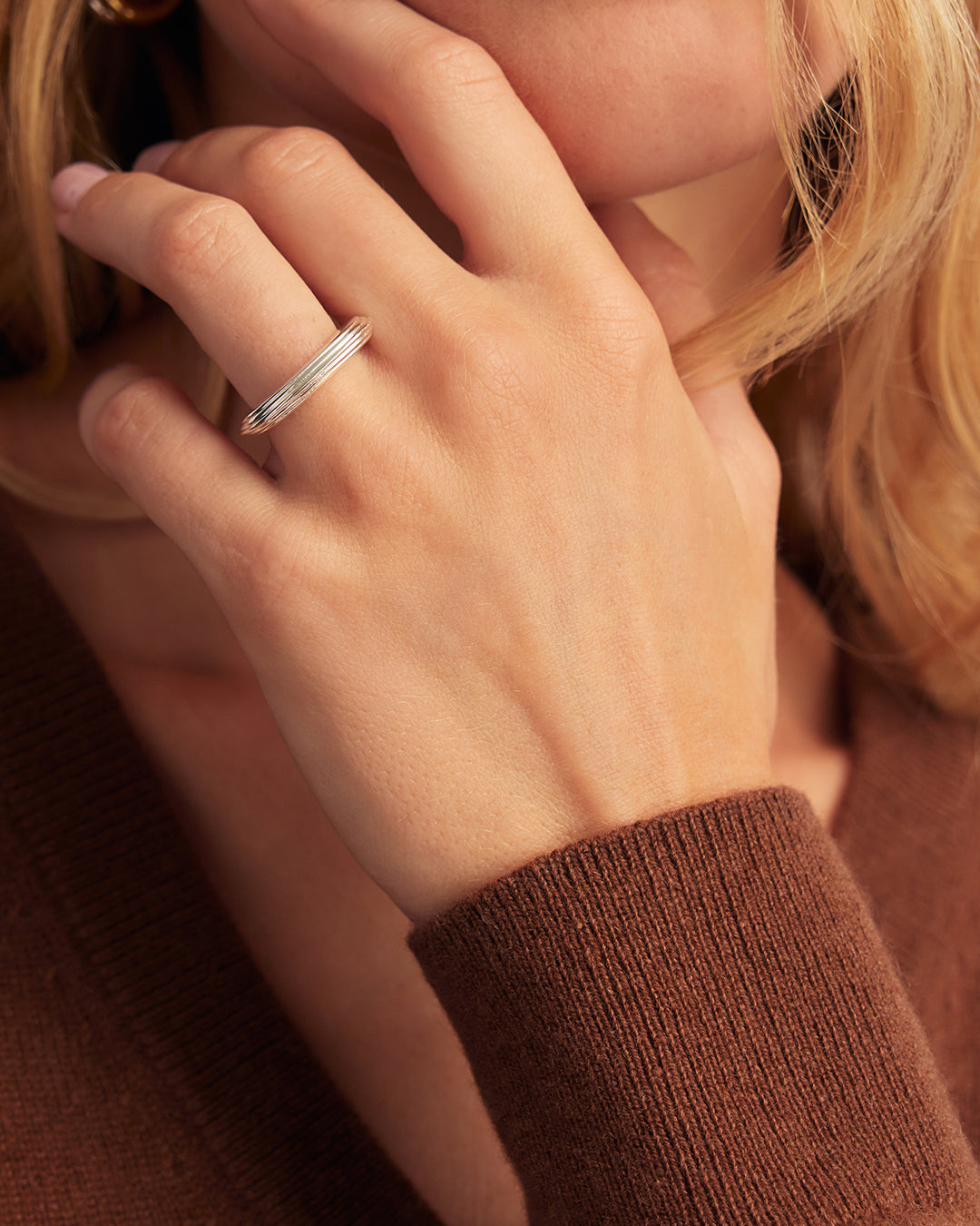 Bella Ring || option::Silver Plated