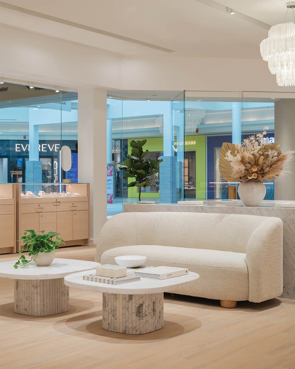 Inside Burlington, MA store