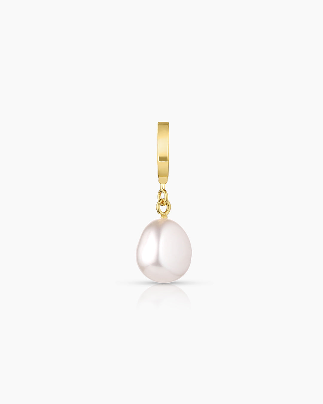 Pearl Parker Charm || option::18k Gold Plated