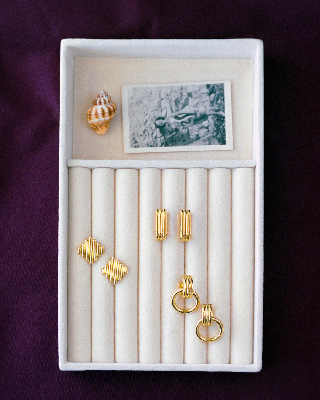 Melrose Diagonal Studs