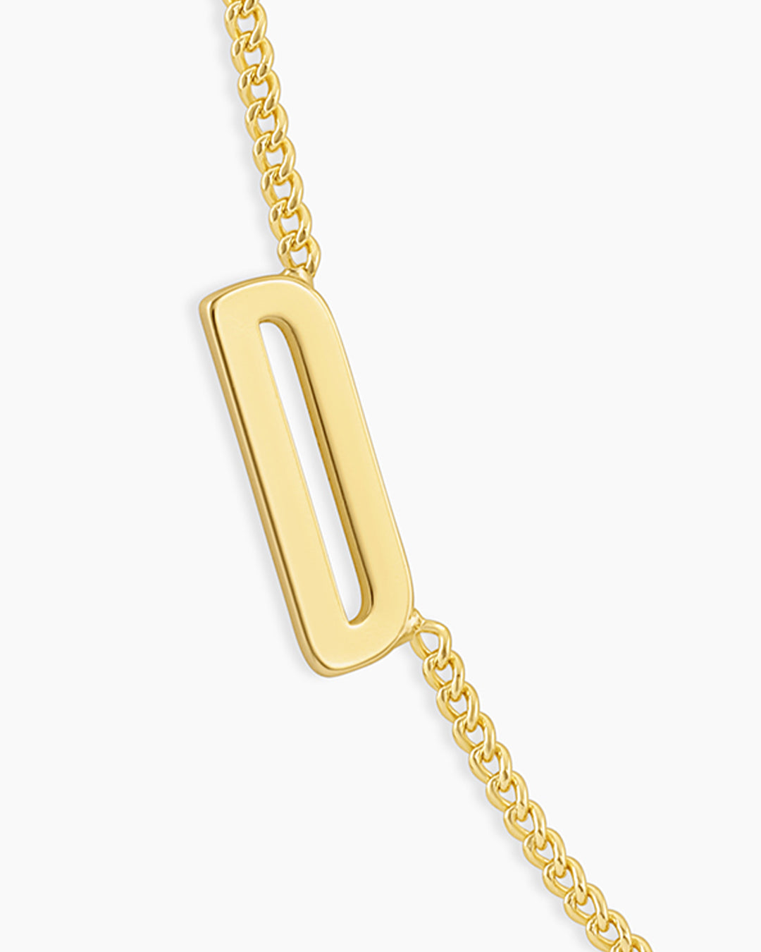 Wilder Alphabet Necklace Alphabet Necklace || option::18k Gold Plated, D