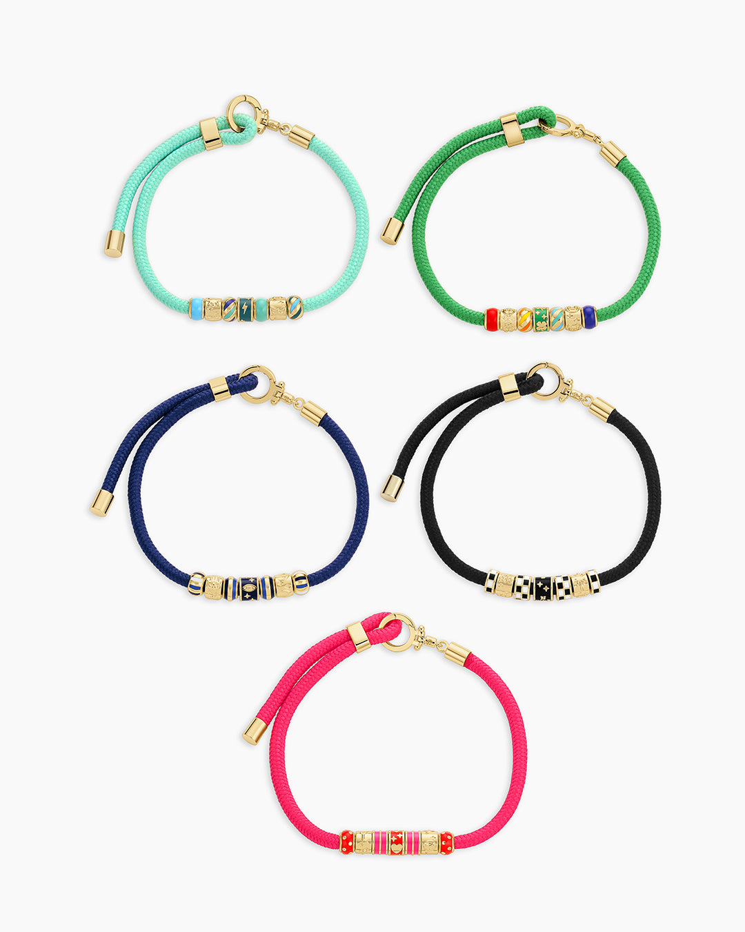 All enamel paracord bracelets