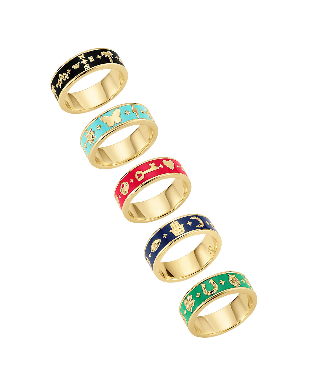 All enamel rings
