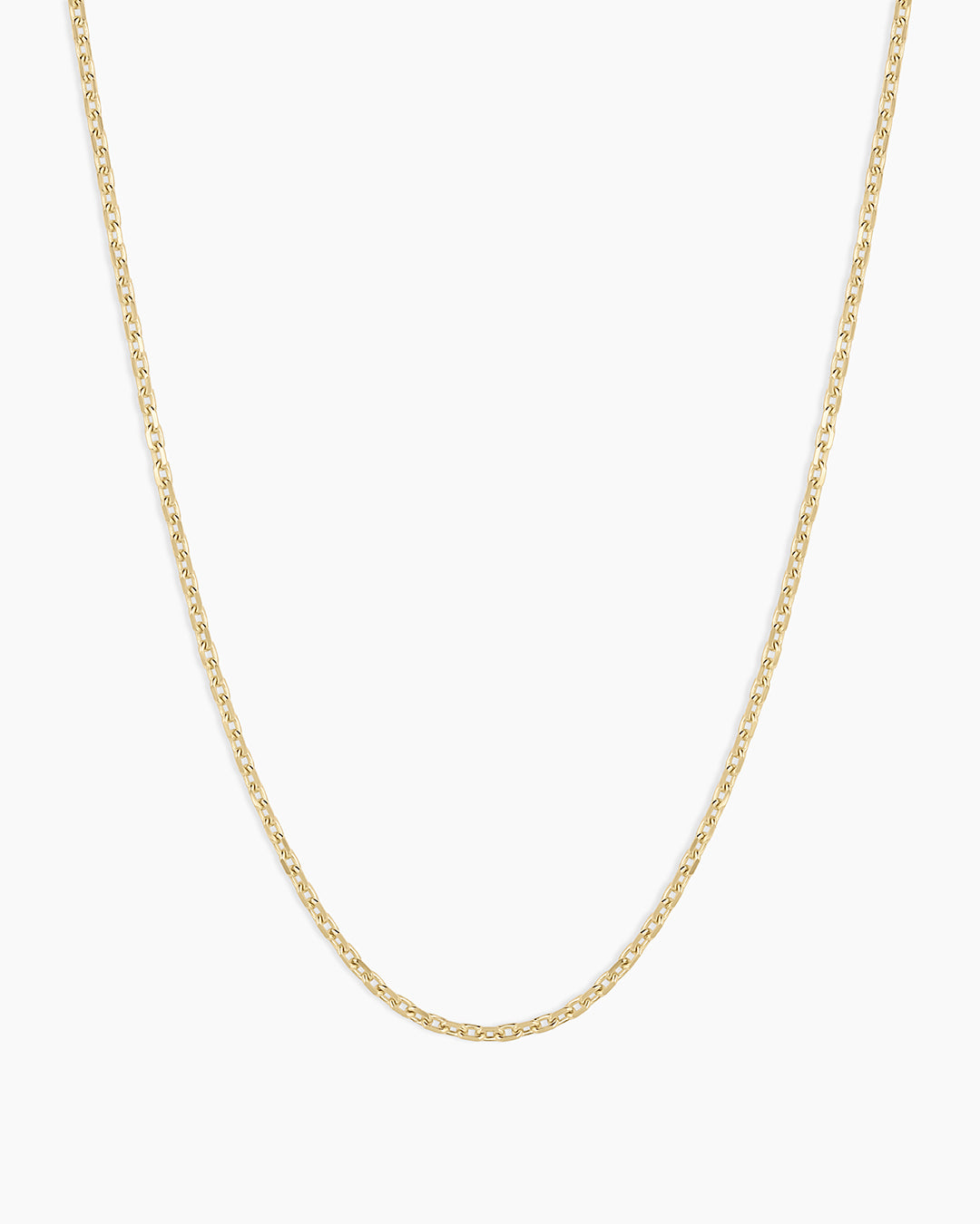 14k Gold Delicate Link Chain || option::14k Solid Gold