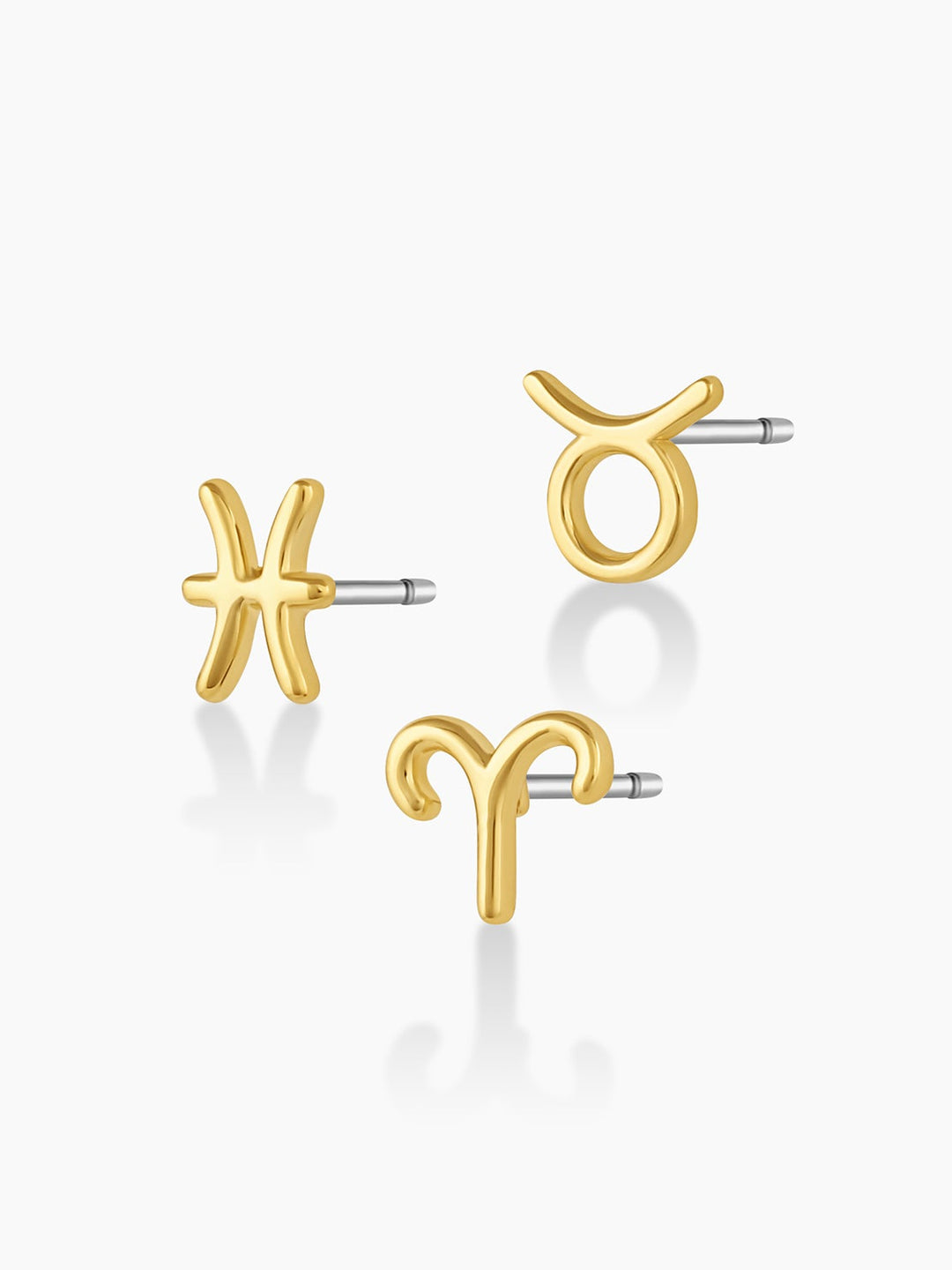 Zodiac Charm Stud 