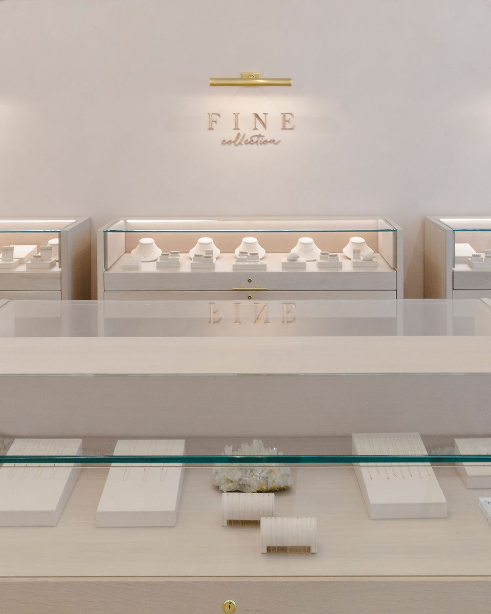 fine jewelry cases with 14k gold jewelry