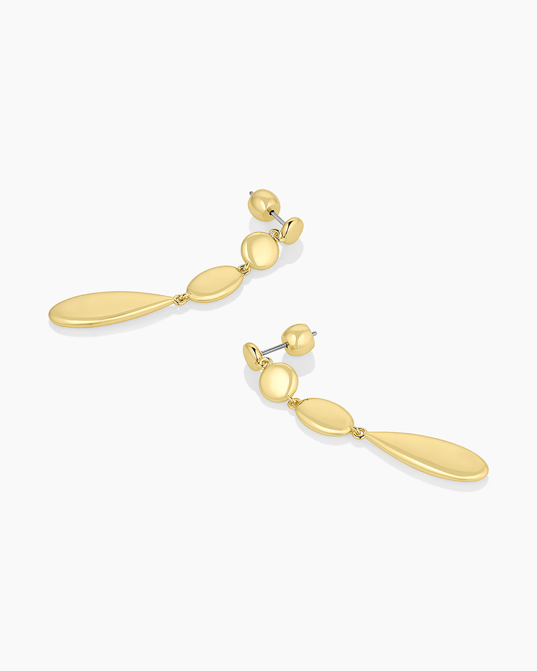 Preston Drop Earrings || option::Gold Plated