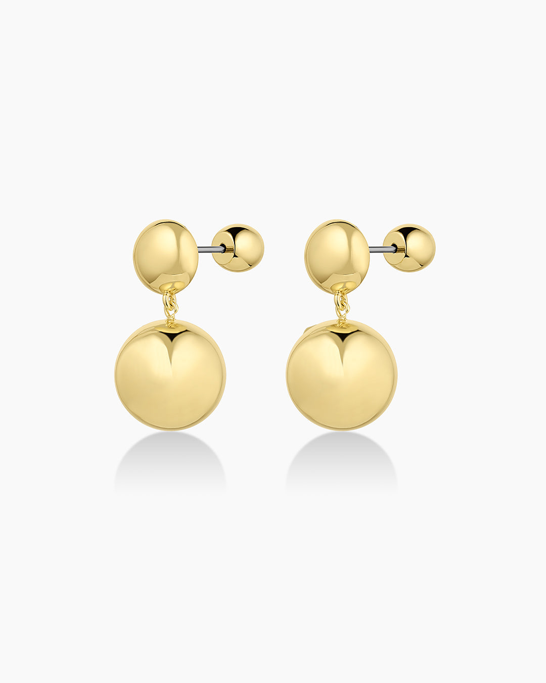 Newport Drop Earrings || option::18k Gold Plated