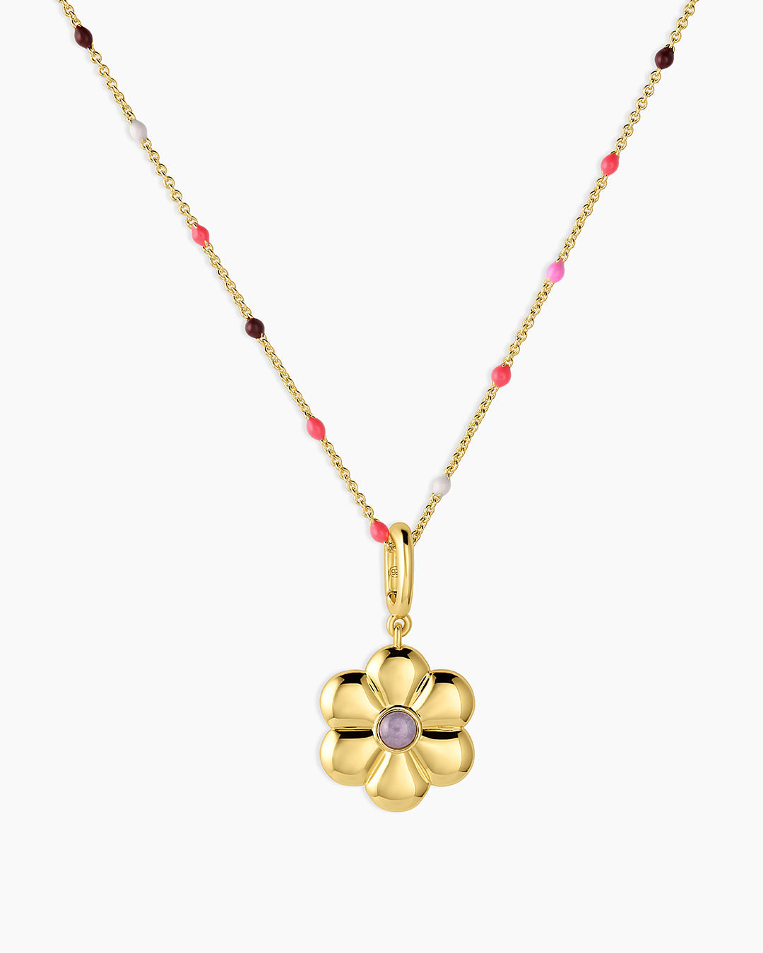 Flower Capri Necklace || option::Gold Plated