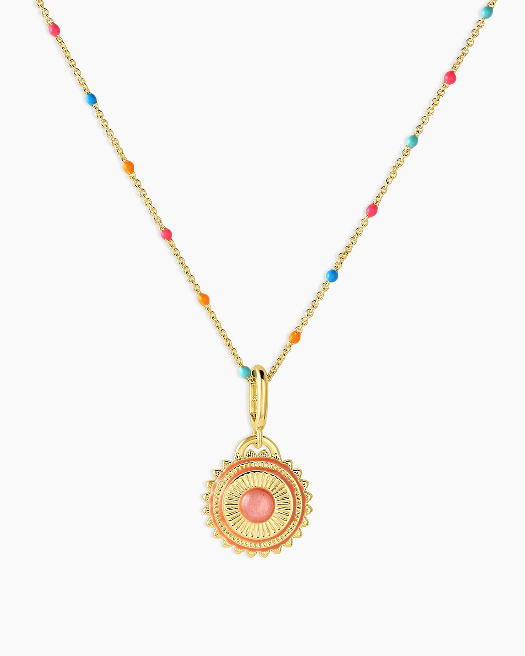 Sun Capri Necklace || option::Gold Plated