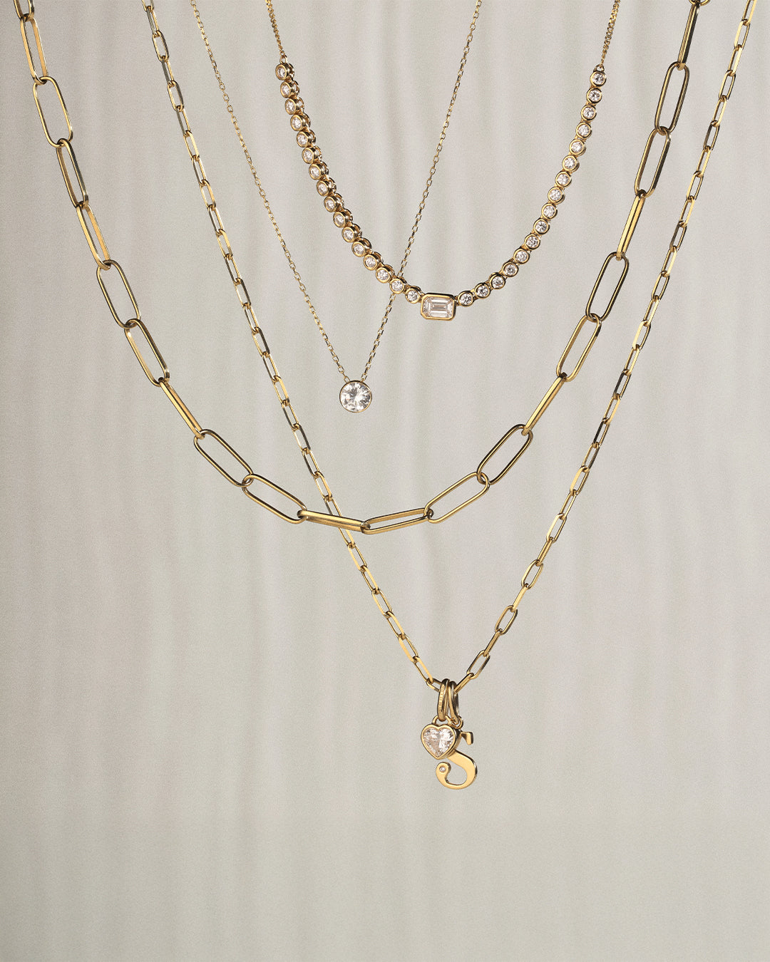 solid gold necklaces and lab grown diamonds