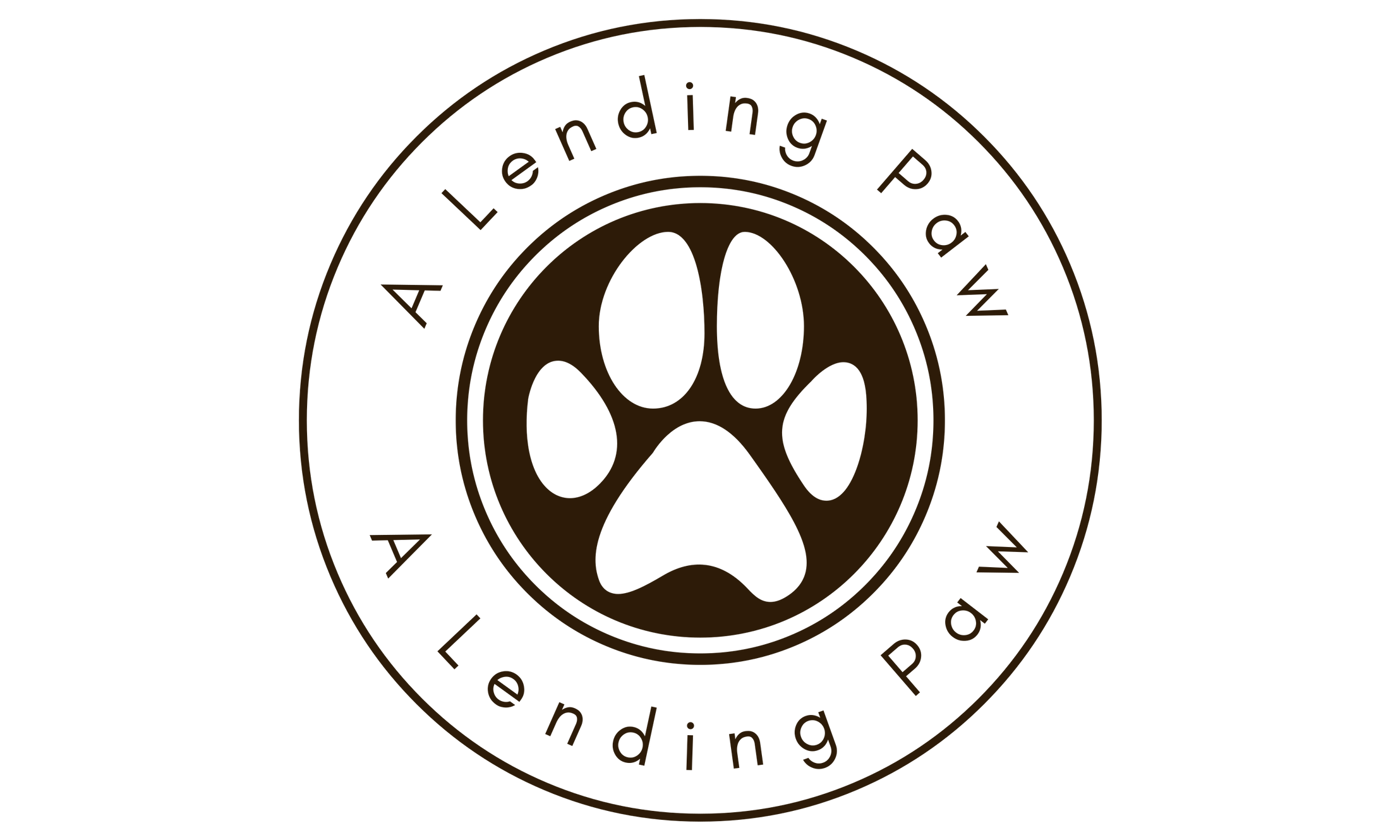 a lending paw logo