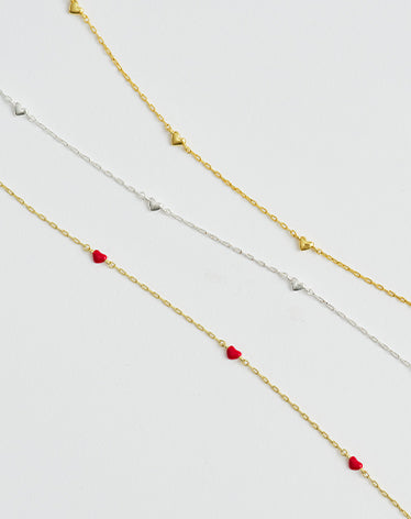 heart chain jewelry