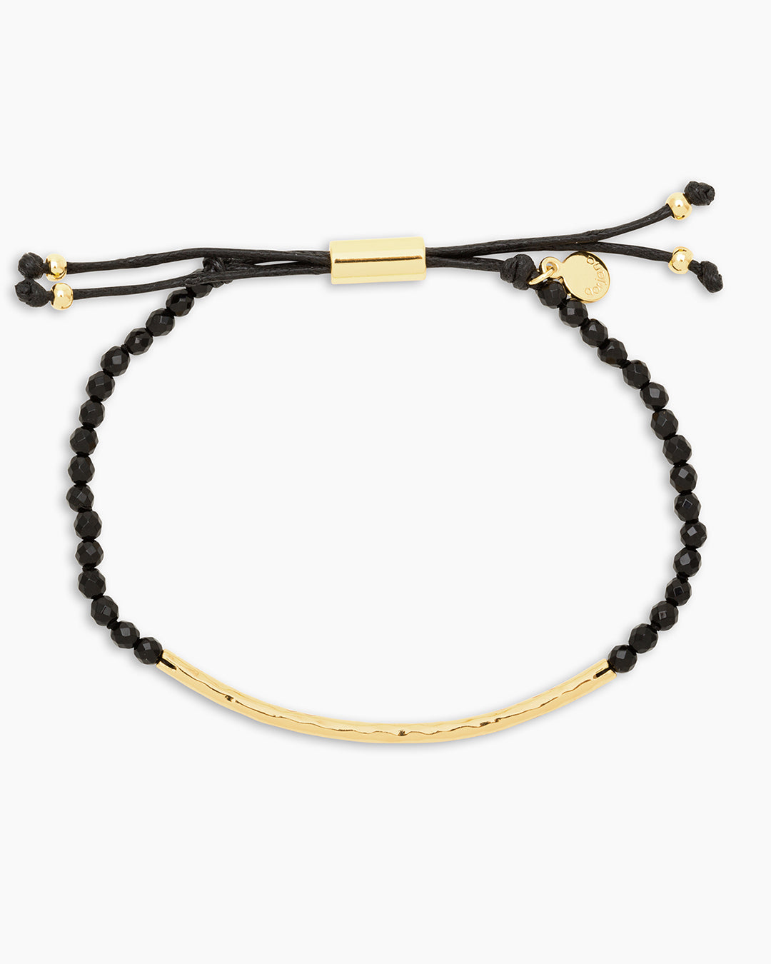 Power Gemstone Bracelet for Protection || option::18k Gold Plated, Black Onyx