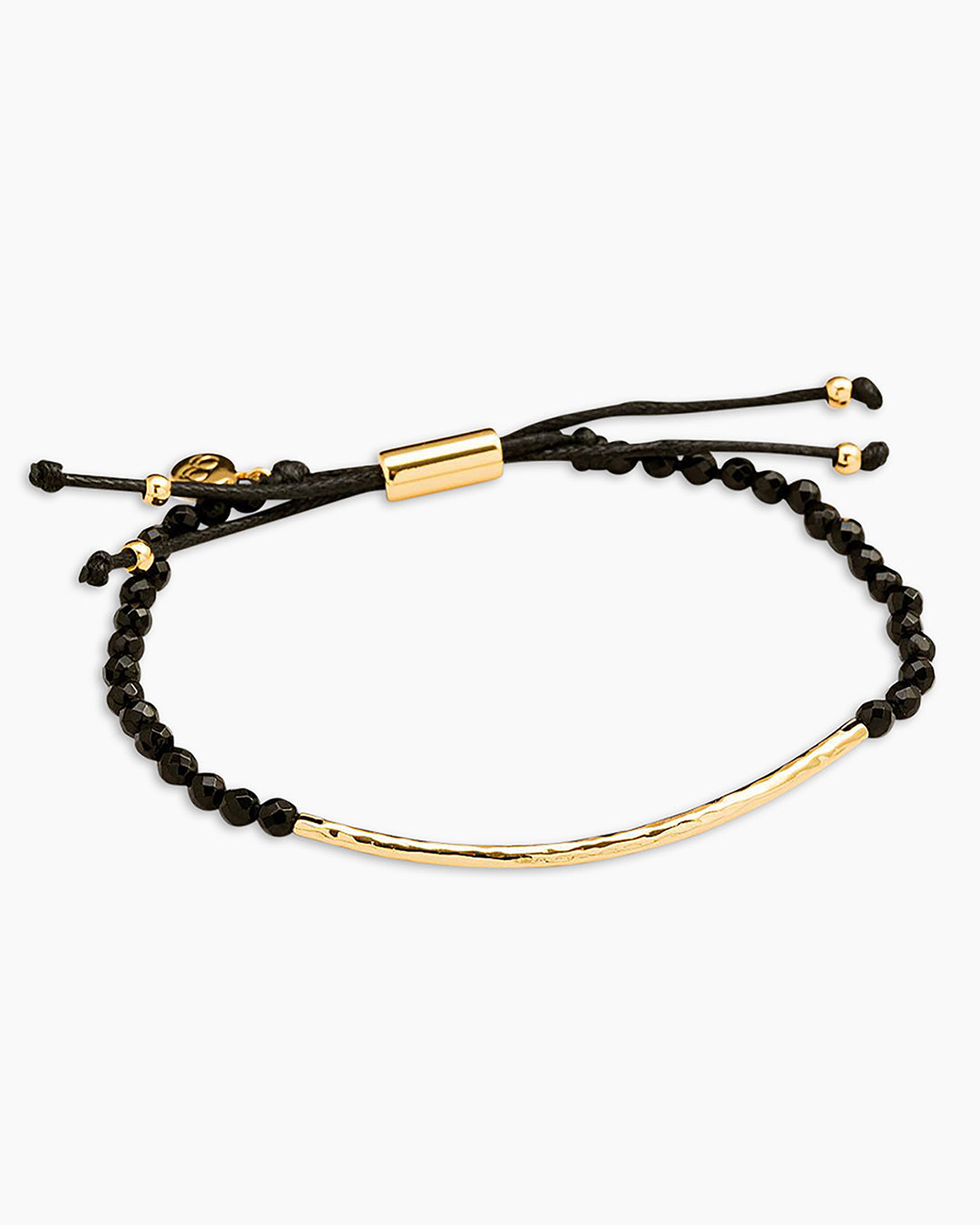 Power Gemstone Bracelet for Protection || option::18k Gold Plated, Black Onyx