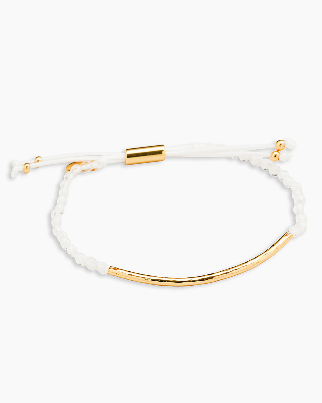 Power Gemstone Bracelet for Clarity || option::18k Gold Plated, Crystal Quartz