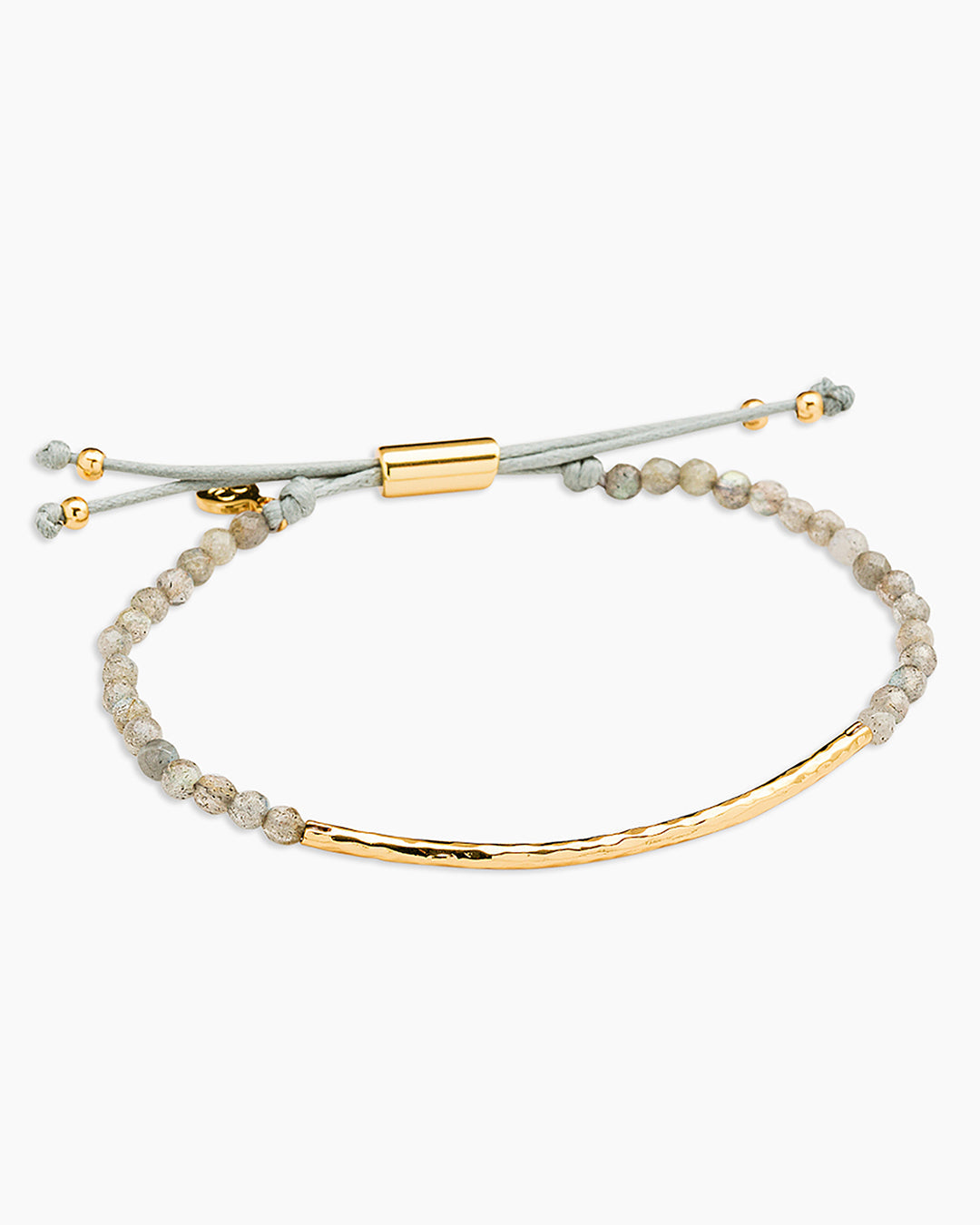 Power Gemstone Bracelet for Balance || option::18k Gold Plated, Labradorite