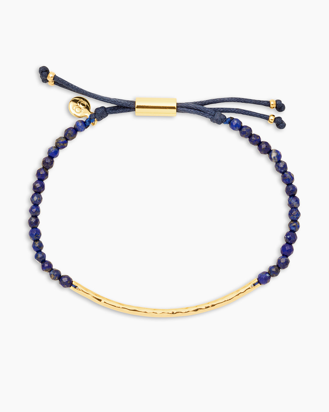 Power Gemstone Bracelet For Wisdom || option::18k Gold Plated, Lapis