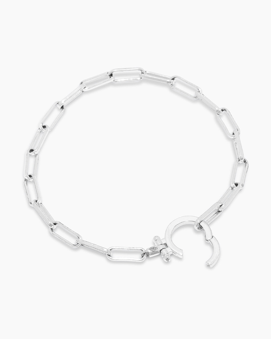 Parker Bracelet Chain link bracelet || option::Silver Plated