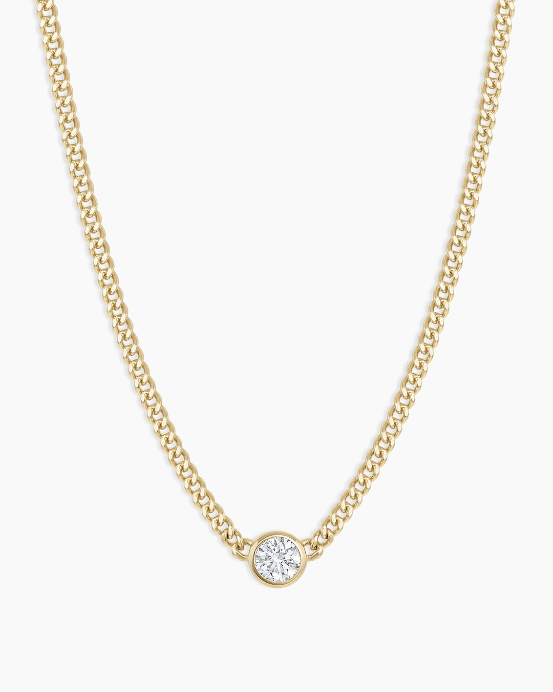 Diamond Wilder Necklace || option::14k Solid Gold