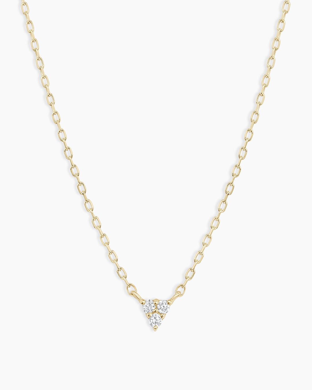 Diamond Jolie Necklace  DaintyDiamond necklace || option::14k Solid Gold